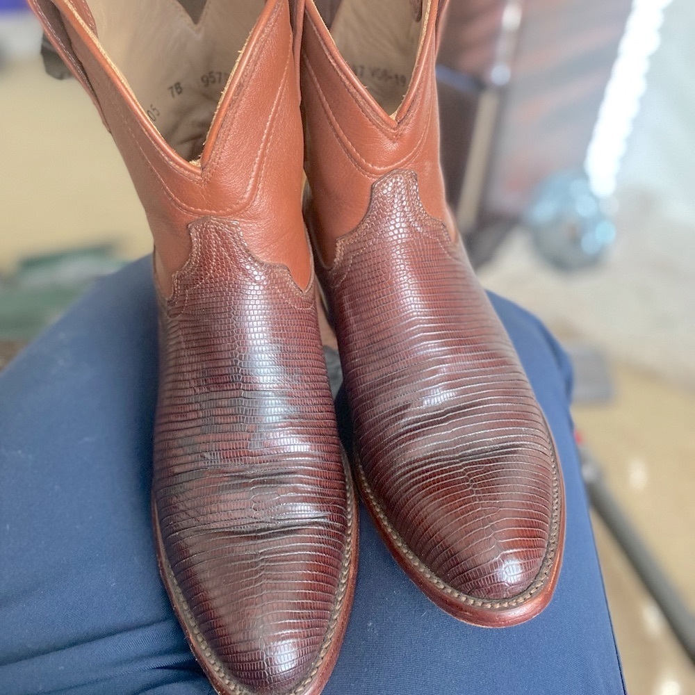 Tecovas exotic leather bourbon genuine lizard